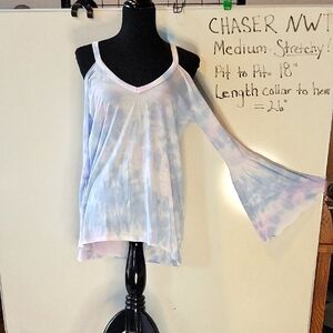 Chaser Women's Tie-Dye Top - Multicolor